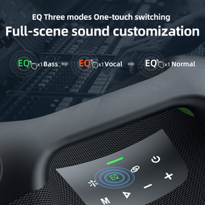 Zealot Ze21 250W Xách Tay RGB LED Loa Không Dây Với 48000MAh Pin Ngân Hàng Điện Cho Ngoài Trời Karaoke - Product Image 5