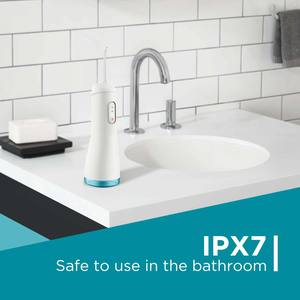 TAHATH Portable Rechargeable USB Cordless Handheld <b>Water</b> Dental <b>Flosser</b> with <b>Jet</b> Irrigator for Dental Care - Product Image 3