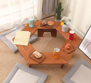 Wooden Outdoor Foldable Picnic <b>Table</b> <b>Barbecue</b> Event <b>Tables</b> Folding Wooden Camping <b>Table</b> - Product Image 2