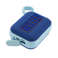 Mini haut-parleur stéréo portable multifonctionnel d'extérieur avec subwoofer, nouveau modèle exclusif pour le commerce international, en plastique
