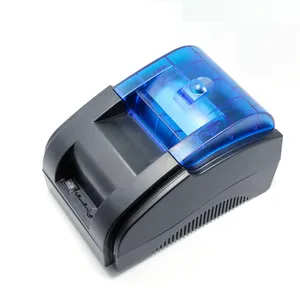 MHT-P58A pencetak Bluetooth portabel Mini 2 inci 58mm POS termal Printer penerimaan untuk peralatan kantor seluler