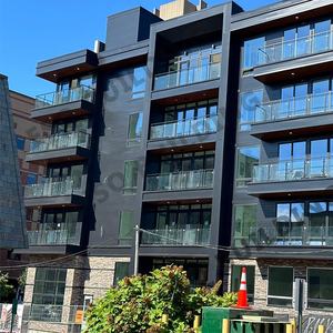 درابزين من الشرفة 12 من مخطط 304ss ، درابزين بالشرفة في مكان آخر ، درابزين زجاجي داخل عمود 40 بوصة - Product Image 2