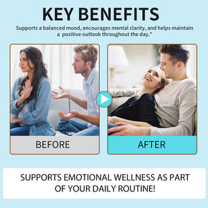 100% natuurlijk actief ingrediënt, plantaardige formule, topische energiepleister voor de stemming met munt en rozemarijnolie - Product Image 2