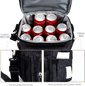 Free Sample Customized Durable <b>Lunch</b> Cooler <b>Bag</b> Cotton Canvas Eco-friendly OEM Portable Shopping <b>Bag</b> Food <b>Thermal</b> - Product Image 3