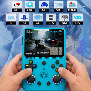 RG36max Classica Console di Gioco Portatile <span class=keywords><strong>Retro</strong></span> con Schermo IPS da 3,5 Pollici, Sistema Open Source ArkoS, 64GB, 20000+ Giochi - Product Image 2