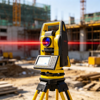 Nouvelle station totale topographique SOUTH NTS-342R15B N40, précision 2'', portée 1500m sans prisme, Bluetooth, pour chantier