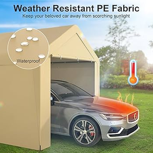 Auvent de voiture robuste à enrouler pour le stockage de voitures, <span class=keywords><strong>prix</strong></span> de gros pour une utilisation en extérieur, tente de <span class=keywords><strong>camping</strong></span> familiale à double couche - Product Image 5