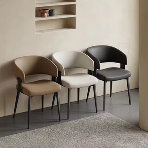 Nordique minimaliste moderne luxe en cuir matériel Portable appartement salon <span class=keywords><strong>salle</strong></span> à manger hôtel chambre meubles - Product Image 3
