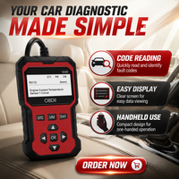 Herramienta de Diagnóstico OBD2 para Autos, Escáner de Diagnóstico para Todos los Vehículos con Función de Programación de Llaves, Escáner de Diagnóstico Automotriz OBD2