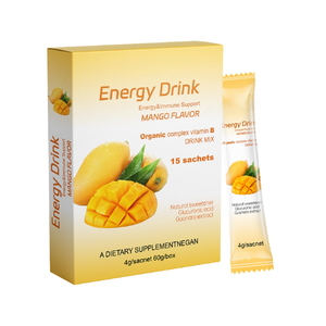 Vigo Pre Post Energy Drink sostegno immunitario energetico complesso organico vitamina <span class=keywords><strong>B</strong></span> un diario integratore - Product Image 5