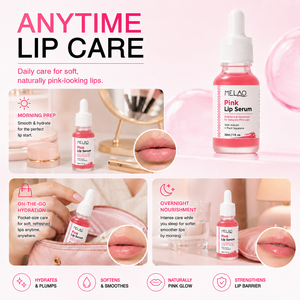 Suero Labial Vegano de Marca Privada al por Mayor para Corrección del Tono Oscuro de los Labios, <span class=keywords><strong>Hidratante</strong></span>, Iluminador, Suero para el Cuidado Diario de los Labios - Product Image 3