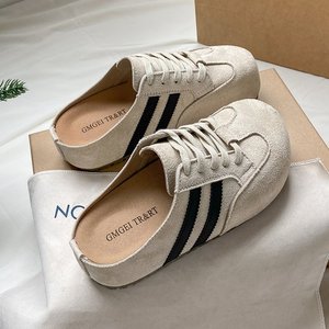 Mules à enfiler pour femmes à semelle épaisse et embout renforcé, printemps-été, chaussures d'entraînement à enfiler avec rehaussement <span class=keywords><strong>de</strong></span> hauteur - Product Image 3