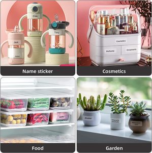 Trong Kho D110 D11 D101 Trong Suốt Nhãn 15Mm Dán Rõ Ràng Nhãn Nửa Inch Dính Giấy Nhãn Mã Vạch Nhãn Dán Băng - Product Image 6