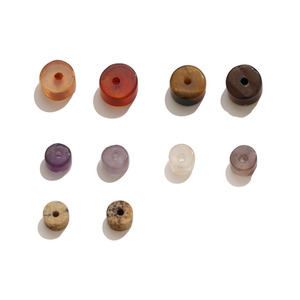 Perles rondes en pierre naturelle de couleurs mélangées, pour la création de bijoux DIY, bracelets et colliers - Product Image 6