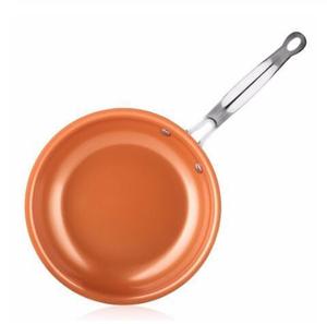 Sweettoats Chảo Rán Đồng Chống Dính 12 Inch Với Lớp Phủ Gốm Và Nấu Ăn Cảm Ứng, Lò Nướng & Máy Rửa Chén An Toàn - Product Image 6