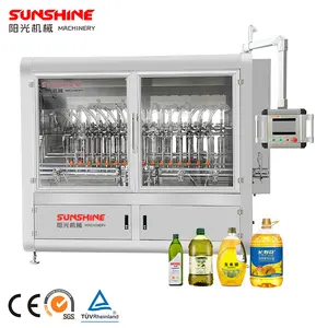 Automatic corn vegetable oil bottling filler For olive sunflowers oil dosing mustard seed coconut oil filling machines