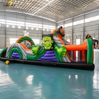 Parcours d'obstacles gonflable Wipeout, jeu sportif de course d'obstacles gonflable pour adultes