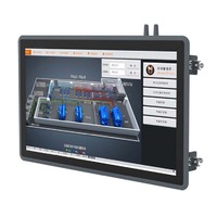 Moniteur industriel mural à écran tactile pour ordinateur intégré de 10.4 à 32 pouces