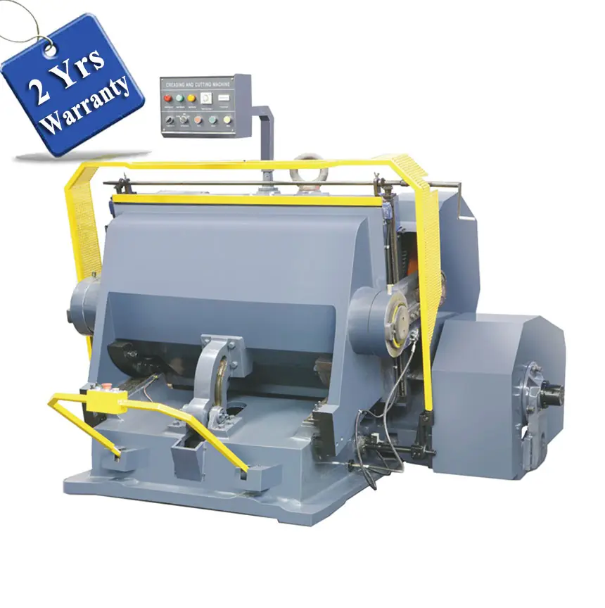 ML1600 CE Semi Automatic Paper Box Die Cutting & Creasing Machine, Large Format Manual Cardboard punching press cutter