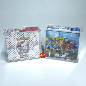 SHP Éxito de Ventas Caja de Acrílico Premium para Juego de Cartas Pokémon Escarlata y Púrpura Paquete de Expansión Mejorado Carta Pokémon 151 (Japonés) - Product Image 2