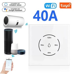 Interruptor Inteligente WiFi/Zigbee para Aire Acondicionado, Calentador de Agua y Caldera, Control por Aplicación, Diseño Abatible, Uso Doméstico, Eléctrico, 20A/40A, 8000W, Compatible con Alexa - Product Image 4