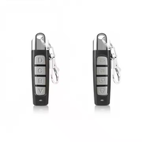 Duplicateur universel de clés de voiture à code fixe, clonage de code, 4 canaux, ouvre-porte de garage, télécommande 433 MHz, métal AAA