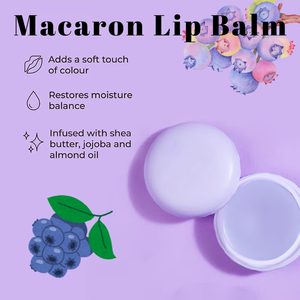 Nouveau <span class=keywords><strong>baume</strong></span> <span class=keywords><strong>à</strong></span> lèvres de marque privée meilleure vente logo personnalisé saveurs mini macaron aux fruits biologiques hydrate empêche les gerçures <span class=keywords><strong>à</strong></span> lèvres - Product Image 3