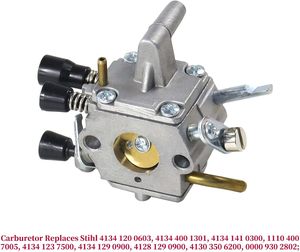 FS120 Carburetor for <strong>FS120R</strong> FS250R FS200 FS250 FS300 FS350 FR350 FR450 FR480 String Trimmer 4134 120 0653, 4134 120 0603 - Product Image 2