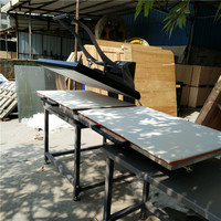 Presse à chaud double station pour textile de football, équipement d'impression par sublimation sur tissu de grande taille, fer à repasser à la résine bon marché