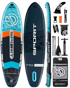 Wholesale Sports Equipment Stand Up Paddle Sup Board 16''6'* 35''*6'' Inflatable Stand Up Paddleboard Sup Board