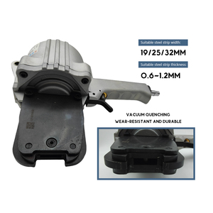 Correa de acero de 19mm/25mm/32mm, herramienta de embalaje de alta velocidad para envío logístico, flejadora neumática de mano - Product Image 6