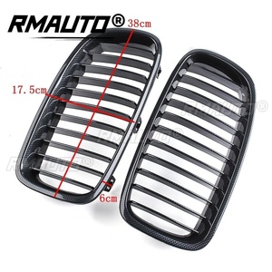 1 Paire de Grilles de Calandre Avant en Fibre de Carbone pour BMW Série 3 F30 F31 F35 2012-2018, Accessoires de Style Automobile - Product Image 5