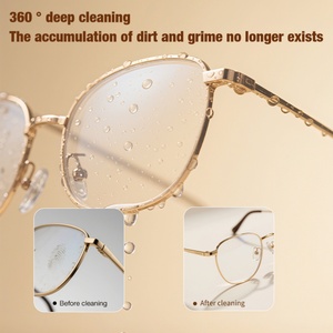 Nettoyeur ultrasonique UV 600 ml pour bijoux et lunettes, 45 kHz avec source d'alimentation électrique UVC, temps de nettoyage réglable 600 s - Product Image 5