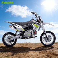 SWICOO Moto tout-terrain 110cc 4 temps semi-automatique, mini motocross, pit bike, enduro, fabricant