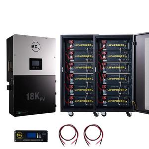 ชุดระบบอินเวอร์เตอร์ไฮบริด EG4 18KPV พร้อมแบตเตอรี่ LiFePO4-[20.48-61.44kWh] รองรับการสื่อสารแบบ CAN รับประกัน 10 ปี 18kpv ไฮบริด - Product Image 4