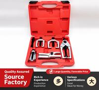 Extracteur de rotule, séparateur de biellette de direction, extracteur de bras Pitman, kit d'outils de service 5 en 1 pour l'avant de véhicule