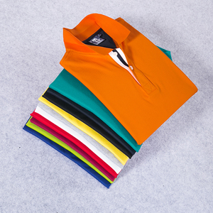 Vente en gros de chemises à col polo personnalisées avec logo brodé, polos unisexes, polos uniformes imprimés personnalisés - Product Image 4