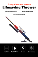 Lanceur pneumatique de projectiles de sauvetage 250m sur terre 160m en mer pour la lutte contre les incendies, le sauvetage maritime et côtier d'urgence
