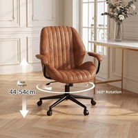 Chaise d'ordinateur de style minimaliste moderne pour la maison, réglable en hauteur, chaise de loisirs et d'étude confortable pour de longues périodes, chaise de bureau