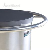 Nouvelle machine à crêpes et à gaufres électrique automatique à haute productivité, best-seller professionnel