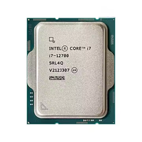 Processeur Intel Core i7-12700 2,1 GHz, douze cœurs, vingt threads, 10 nm, L3=25 Mo, 66 W, LGA 1700, nouveau, en tray