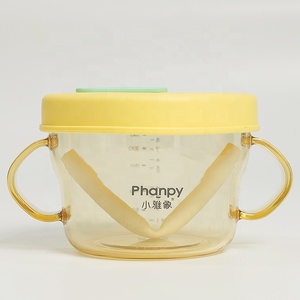 Ecológico superventas tazas de entrenamiento <span class=keywords><strong>para</strong></span> bebés pequeños <span class=keywords><strong>vasos</strong></span> de plástico niños taza personalizada con pajita - Product Image 1