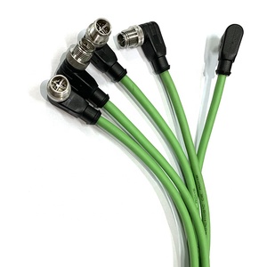 Cáp Đúc M12 X Mã 8Pin Cáp Kết Nối Cho Xe Tải Chở Hàng Điện Cáp Ứng Dụng Moled Bộ Chuyển Đổi & Đầu Nối - Product Image 3