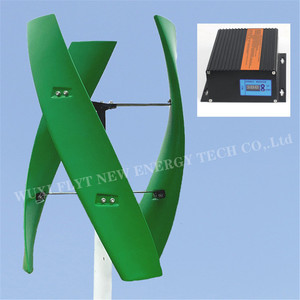 Generador Eólico de Eje Vertical de 24v 48v 600w 1000w con 3 Aspas, Generador de Imán sin Núcleo, Windkraftanlage - Product Image 1