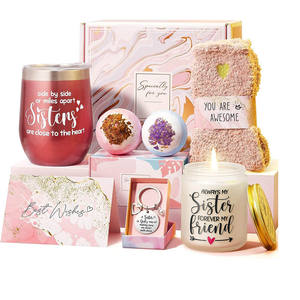 Regalos especiales personalizados para Hermanas de Brother, regalos de cumpleaños para chicas adolescentes, Sister Soul, amigas, conjunto de regalos de spa para mujeres - Product Image 1