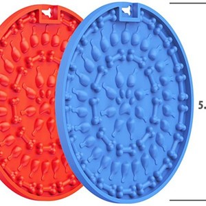 Tapis de léchage pour chien de qualité alimentaire, avec ventouse, anti-étouffement, pour chat et chien, distributeur de nourriture à léchage lent, vente chaude - Product Image 2