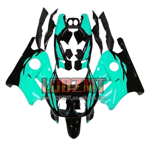 Corps d'injection pour HONDA CBR250RR MC19 CBR250 <span class=keywords><strong>CBR</strong></span> Cyan noir <span class=keywords><strong>250</strong></span> RR CC 250RR 88 89 72LQ.179 <span class=keywords><strong>CBR</strong></span> 250CC <span class=keywords><strong>1988</strong></span> 1989 Kit de carénage OEM - Product Image 1