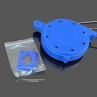 Protecteur de ligne en plastique de type cassette pour canne à pêche, accessoire de boîte à pêche très élastique