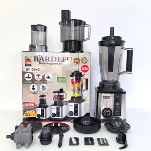 <span class=keywords><strong>Blender</strong></span> Komersial Stainless Steel 4L 8-in-1 Kapasitas Besar, 7 Kecepatan 36W, Penggiling Daging Kecepatan Tinggi, Penghancur Es, Pembuat Jus - Product Image 2