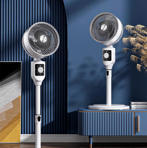 Ventilador de Escritorio Inteligente con Control por Voz IA de Doble Propósito, Ajuste de Viento de Tres Velocidades para Hogar y Hotel - Product Image 1